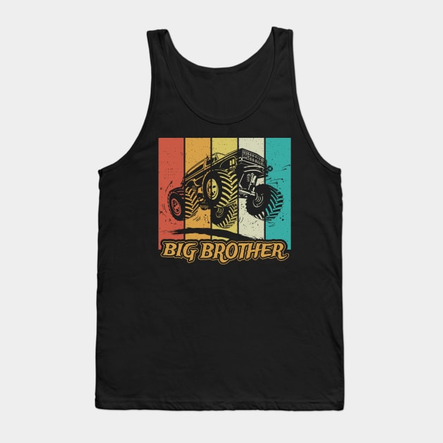 Im the Big Brother Monster Truck Tank Top by aneisha